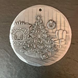 Wendell August Forge Christmas Ornament 1996